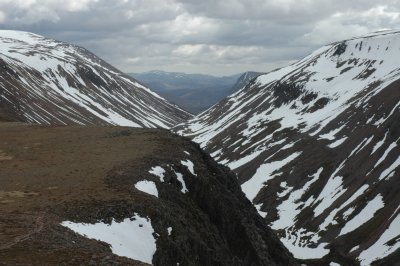 Lairig Ghru in Spring